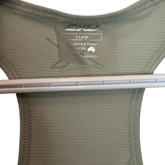 2XU Aspire Singlet racerback tank top mint green women's size XL - Picture 6 of 6